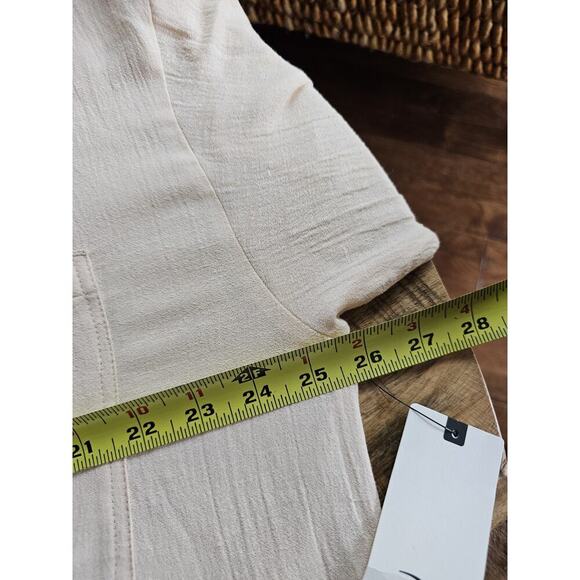 Rip Curl Linen Blend Gauze Button Down Shirt Women's Size XL Beach Surfer NWT - Picture 6 of 10